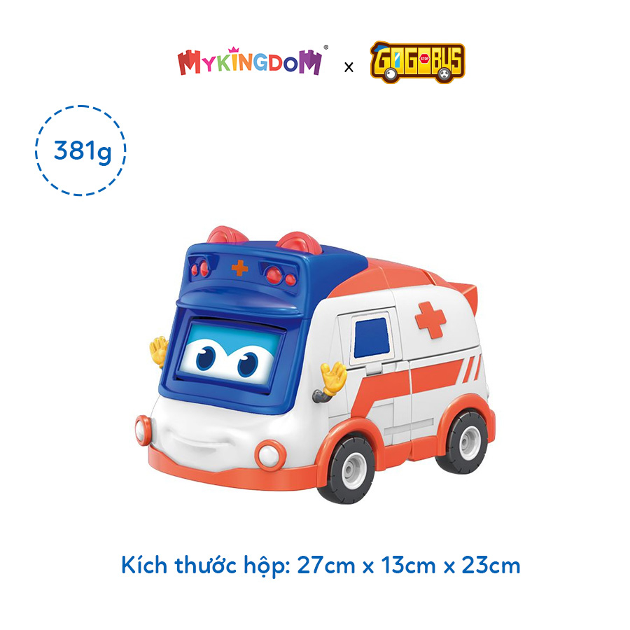 Đồ Chơi GOGOBUS Robot Biến Hình Cứu Thương Gogo Amby YS3024D