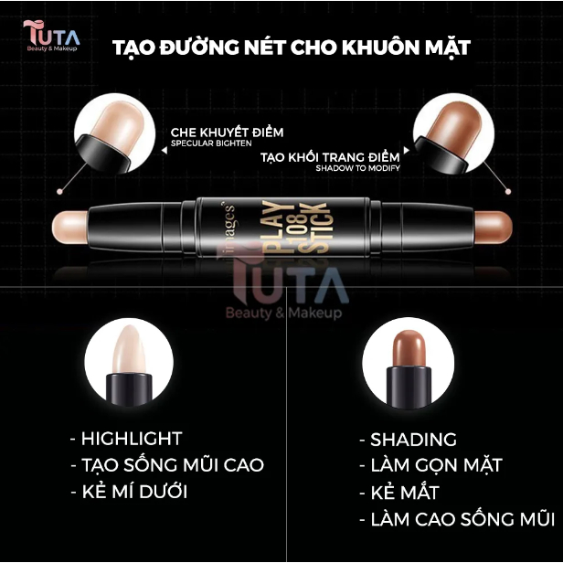 BÚT TẠO KHỐI che khuyết điểm đa năng IMAGES Play 108 Stick Biccosmetic