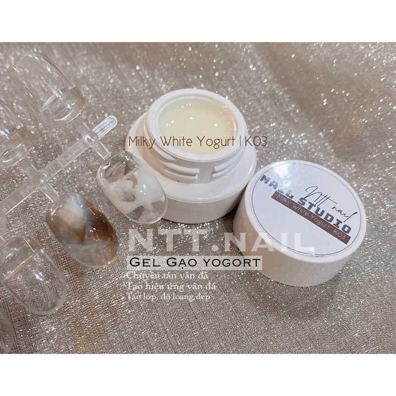 Gel milky white yogurt k03