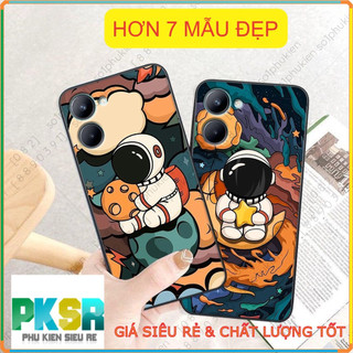 Ốp lưng Realme C33 4G dẻo đen bảo vệ cam in hình gấu Be@rick, kaws nhiều mẫu thời trang sang xịn, đẹp