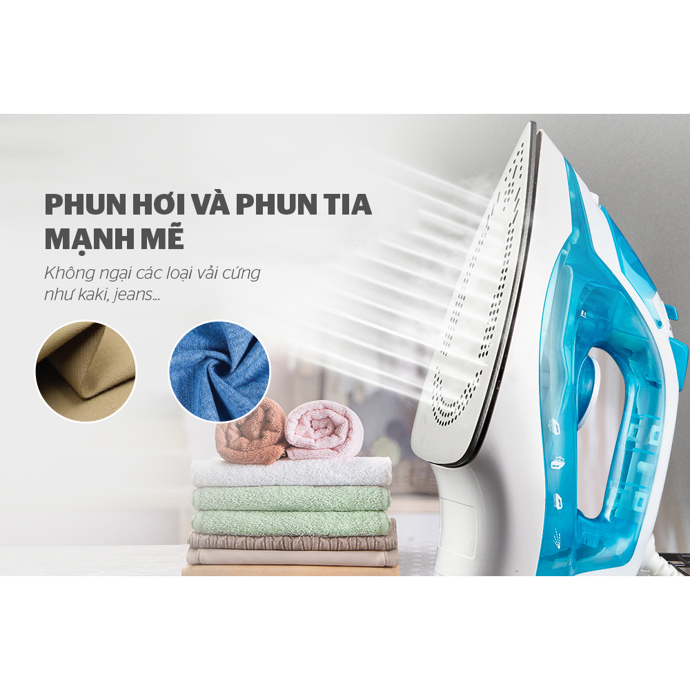 Bàn là hơi nước Sunhouse SHD2065 - Bảo hành 12 tháng