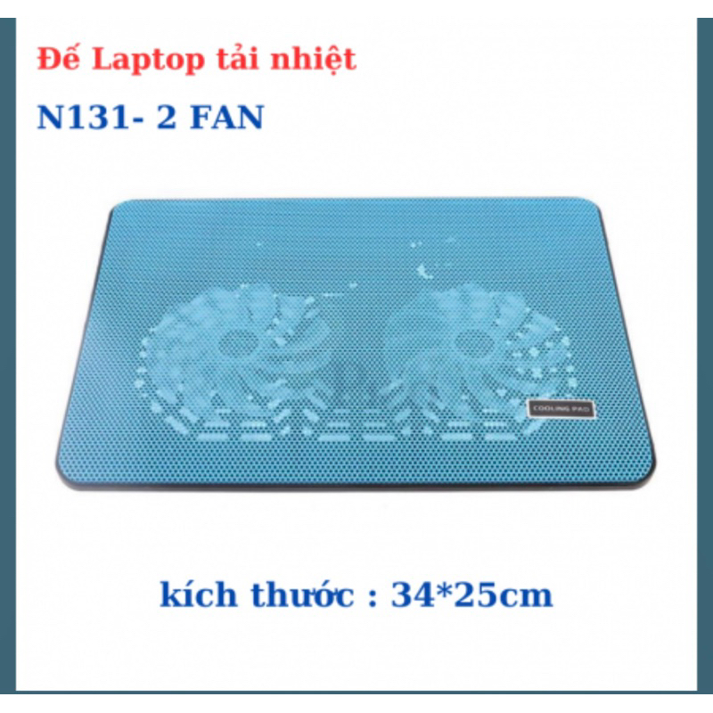 Đế laptop tải nhiệt N131-2 FAN