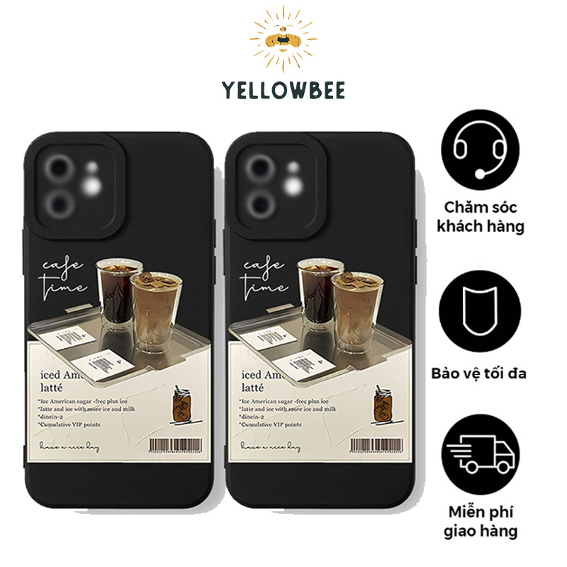 Ốp lưng case i.phone 6 7 8 Plus X Xr XsM 11 12 13 14 15 ProMax - YL031- YellowBee