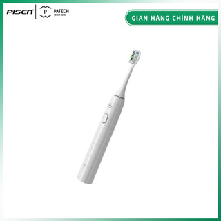 Bàn chải đánh răng điện PISEN TP-T01 (Sonic), trắng tuyết - Hàng chính hãng