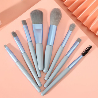 Bộ cọ trang điểm 8 món, cọ makeup, cọ tán phấn nền Vintage dài 10-15 cm