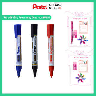 Bút viết bảng Pentel thay được mực MW45