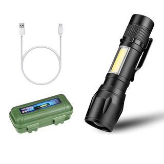 Đèn Pin T1 Siêu Sáng Cao Cấp Mini Full Box