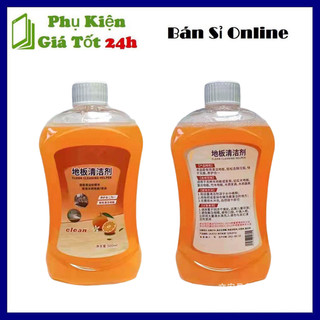 Nước lau nhà hương cam 500ml, chai nước lau nhà, lau sàn gỗ chuyên dung, giúp không gian nhà sạch bóng, thơm tho