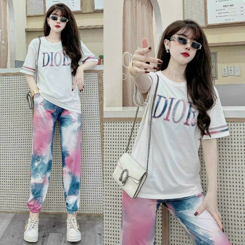 BỘ DÀI COTTON PHỐI 3D THÊU CAO CẤP