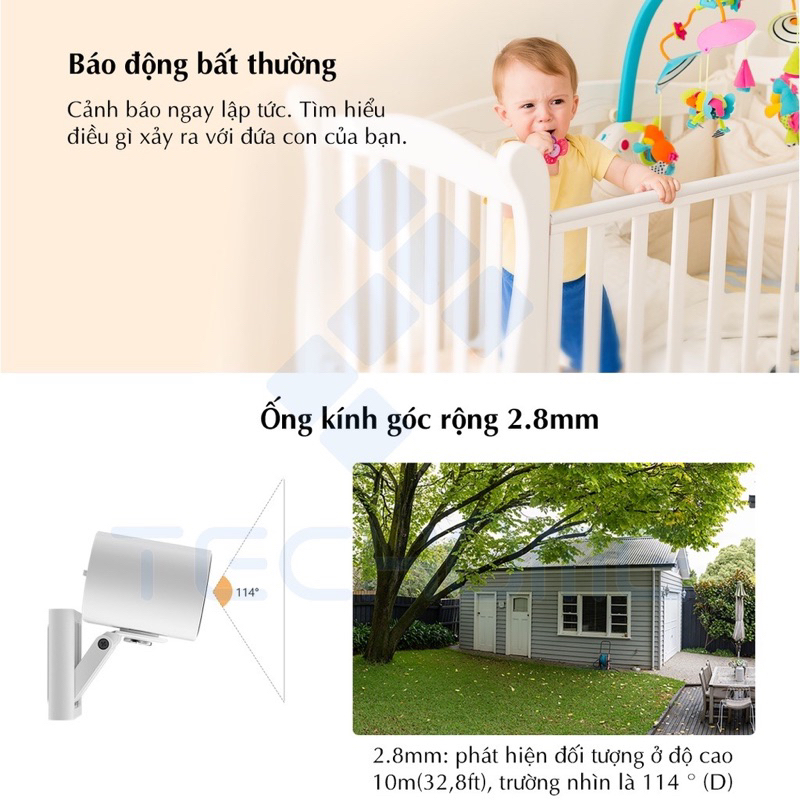 Camera Wifi Trong Nhà và Ngoài Trời Imou Versa - IPC-C22FP- Đàm Thoại 2 Chiều, Có Màu Ban Đêm, Bảo Hành 2 Năm