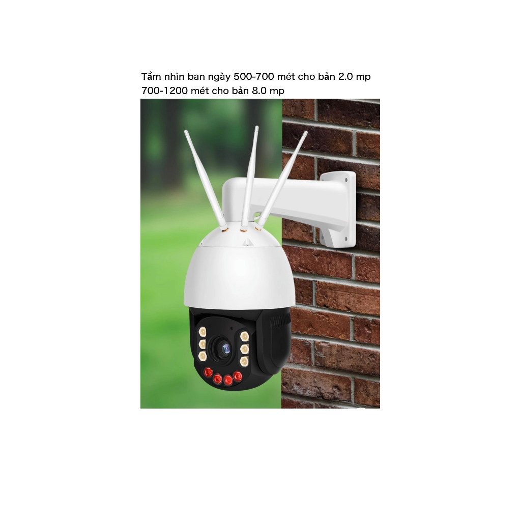 Camera 4g zoom xa tầm nhìn 1200m, quay đêm chuyên dụng năng lượng mặt trời