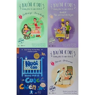 Sách Combo Nuôi Con Không Phải Cuộc Chiến Bộ 4 Cuốn