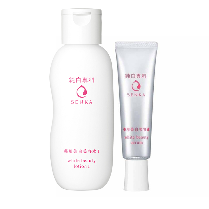 Bộ đôi Lotion và Serum dưỡng trắng Senka