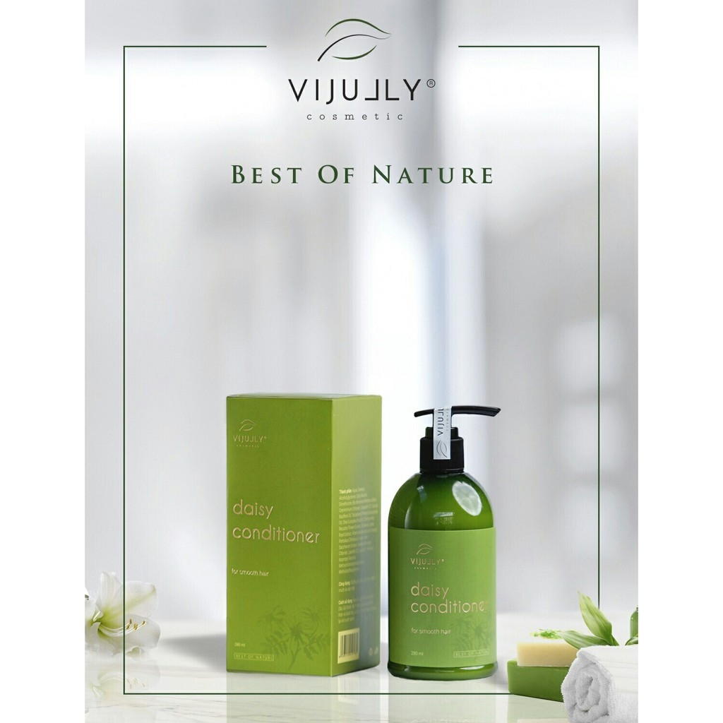 Dầu xả vijully 280ml bóng mượt tóc