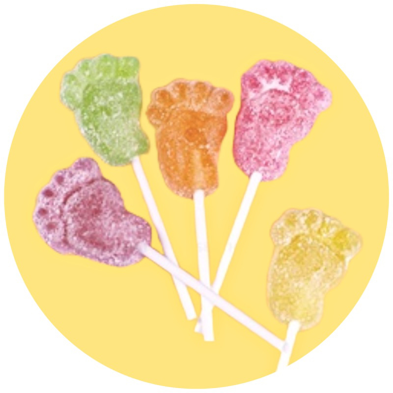 Nguyên Túi 6 Que Kẹo Mút Bàn Chân Big Foot Từ Malaysia - Kẹo Lollipop Tuổi Thơ