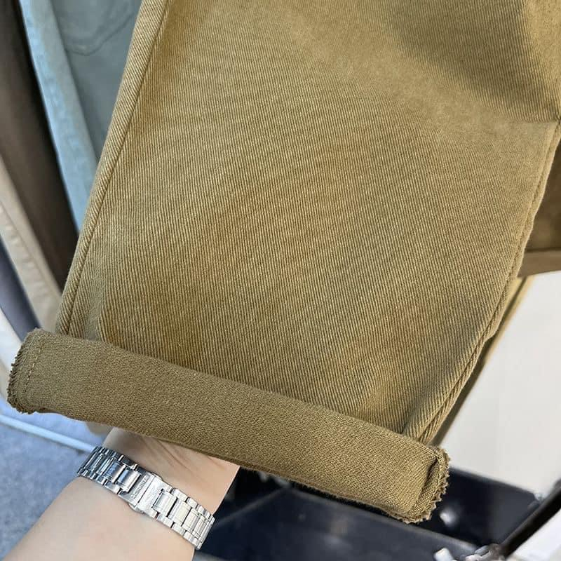 Quần dài kaki nữ, chất co giãn nhẹ mặc thoải mái, Uzangshop