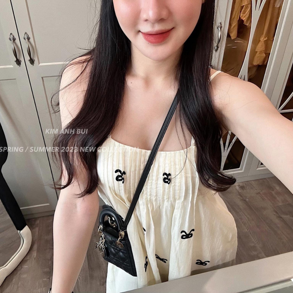 Đầm 2 Dây Maxi Họa Tiết Đi Biển Chất Vải Thô Cao Cấp