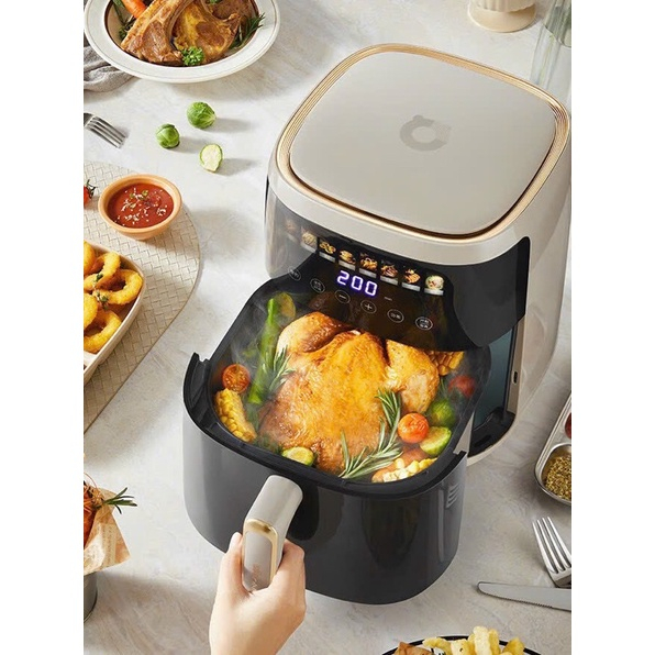 Nồi Chiên Không Dầu 5L Bear QZG-F15H1- Hàng Chính Hãng- Bảo Hành 12 Tháng