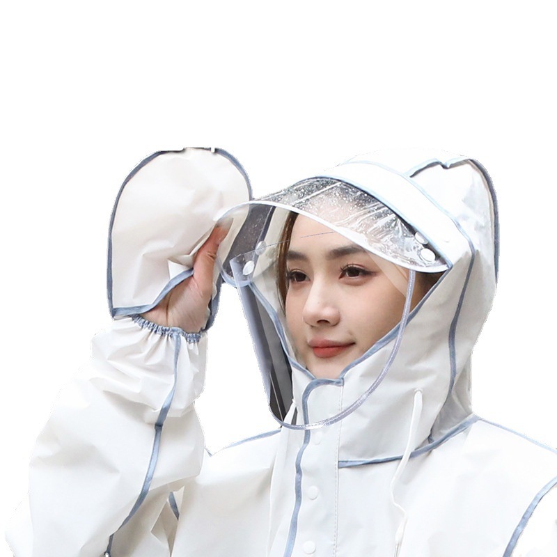 Áo Mưa Gấu Nice, Áo Mưa Thời Trang Cho Cả Nam Nữ, Thiết Kế Có Bao Che Tay Nhiều Màu Sắc