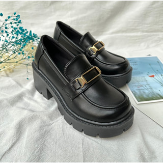 [XẢ KHO] [Lùi 1 Size] Giày Nữ Lolita Búp Bê Cao Cấp Đế Tăng Chiều Cao 6cm Oxford Hot Trend - CT03