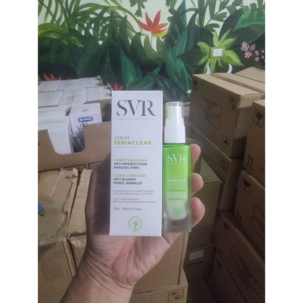 Serum SVR Sebiaclear 30ml Giảm Mụn, Thông Thoáng Lỗ Chân Lông, Làm Mềm Mịn Da, Mờ Thâm - SVR Serum