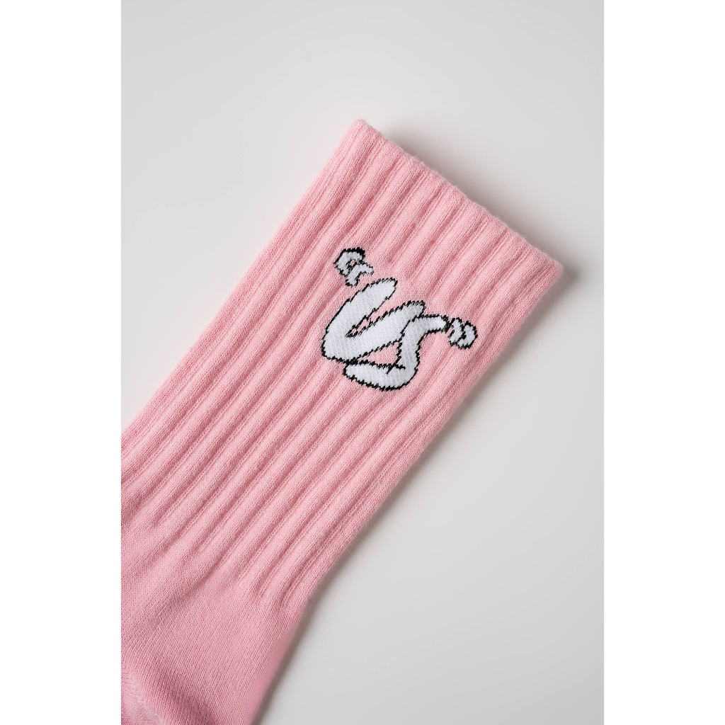 Tất cổ dài cotton Unisex 84RISING logo US