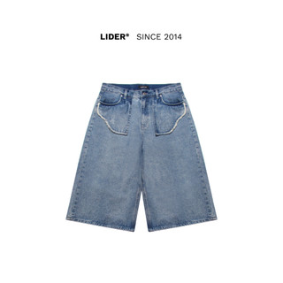 Quần ngắn lider carpenter denim shorts - light blue