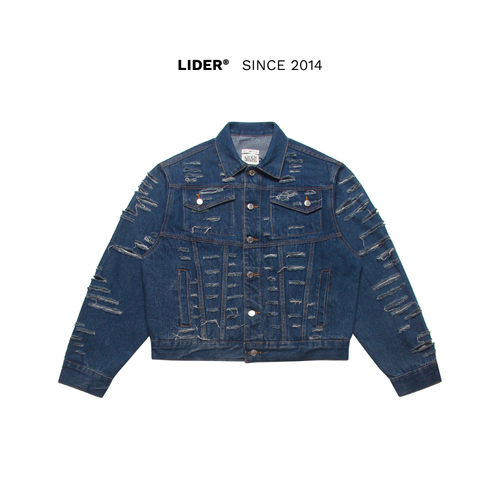 ÁO KHOÁC JEANS LIDER MR.SCRATCH DENIM JACKET