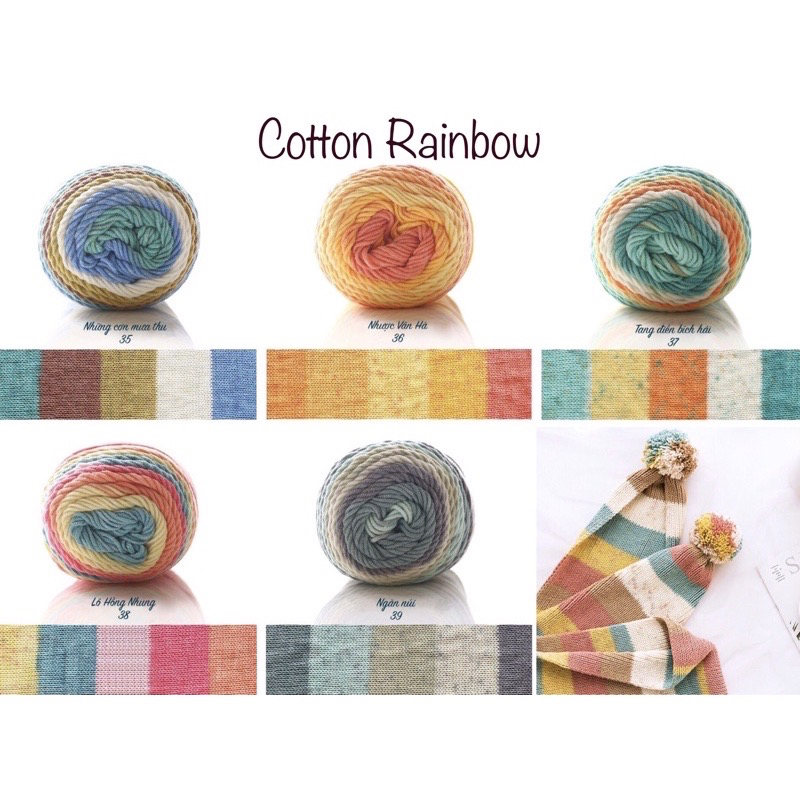 Cotton cầu vồng - Cotton Rainbow