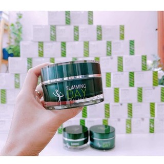 Kem tan mỡ bụng slimming day +olive 200gr