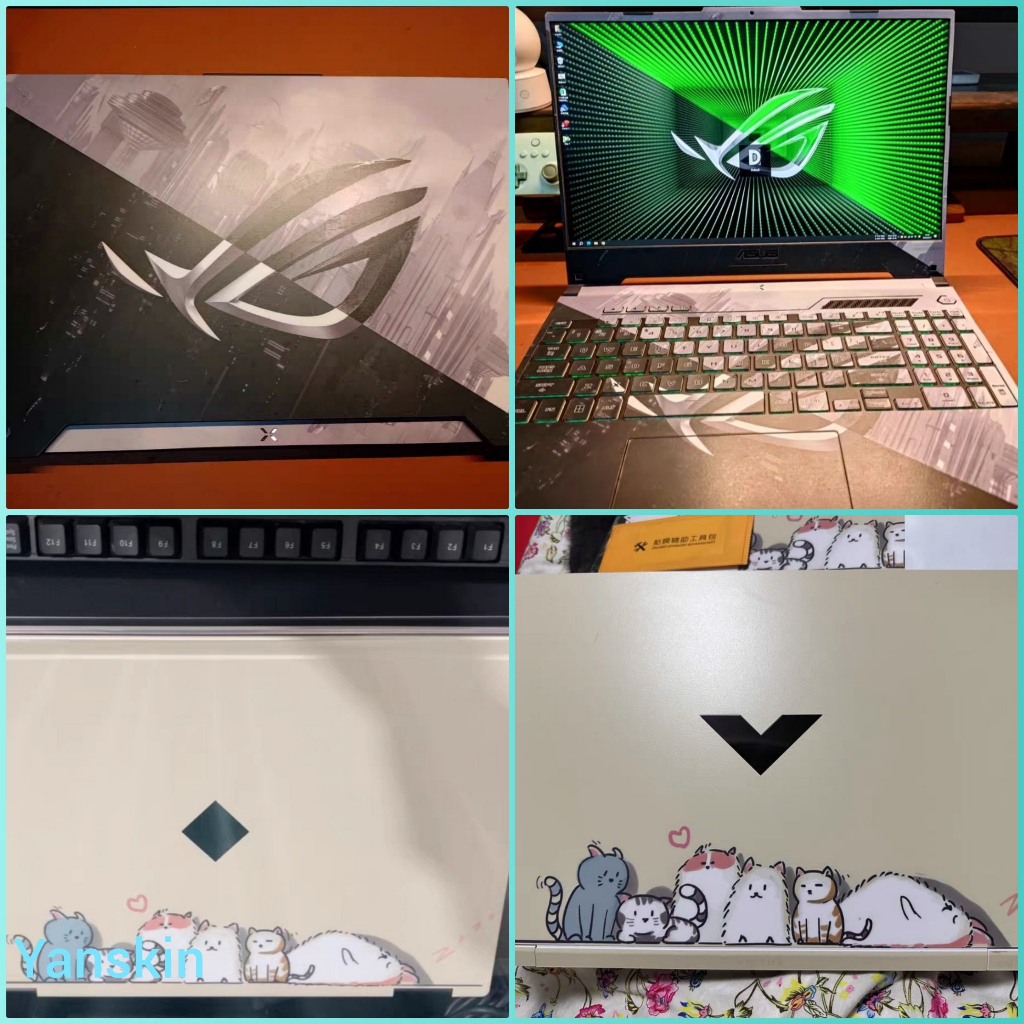 Skin Laptop Chống Trầy Mẫu Cute Dễ Thương - Skin Laptop Không Gây Nóng Asus Lenovo,..