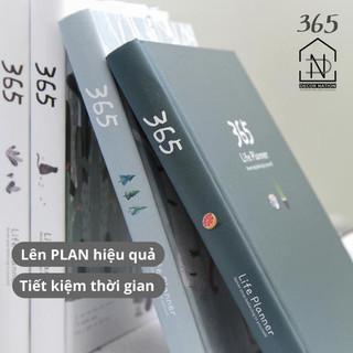 Sổ tay Kế Hoạch Nhật Ký 365 Ngày Life Planner Bìa Cứng