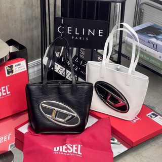 Túi đeo chéo Diesel Tote Fullbox hãng size 20