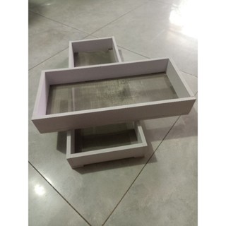 Khay tách phân thô bể cá lưới inox 304 chống rỉ.nhận làm theo yêu cầu.