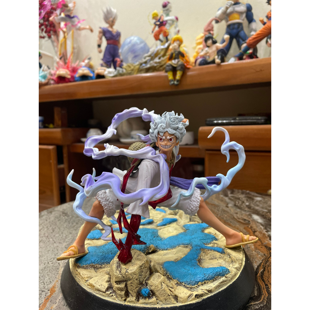 ĐỒ CHƠI MÔ HÌNH NHÂN VẬT LUFFY GEAR 5 THẦN MẶT TRỜI NIKA TRONG ANIME ONE PIECE, SƯU TẬP TRANG TRÍ DECOR QUÀ TẮNG