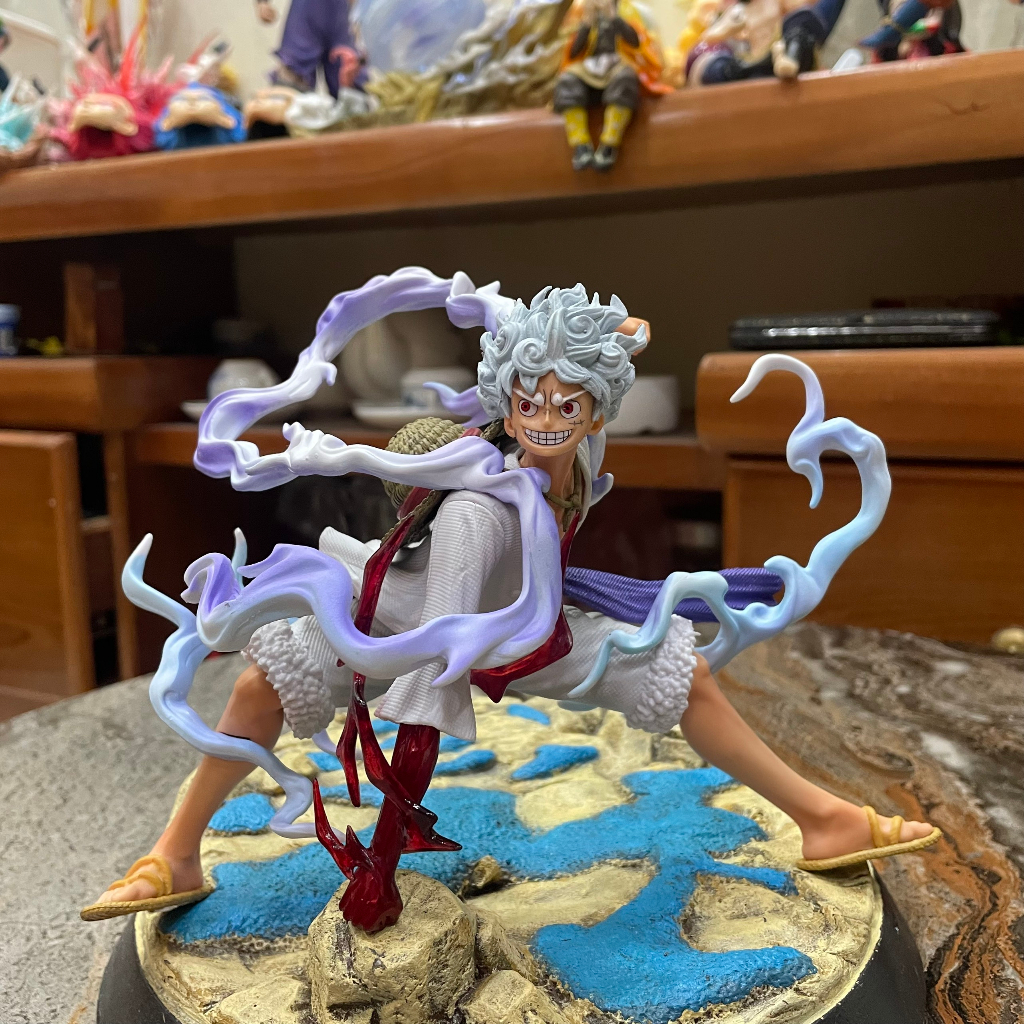 ĐỒ CHƠI MÔ HÌNH NHÂN VẬT LUFFY GEAR 5 THẦN MẶT TRỜI NIKA TRONG ANIME ONE PIECE, SƯU TẬP TRANG TRÍ DECOR QUÀ TẮNG