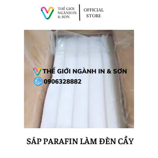 0.5 kg, 1 kg Sáp parafin làm đèn cầy