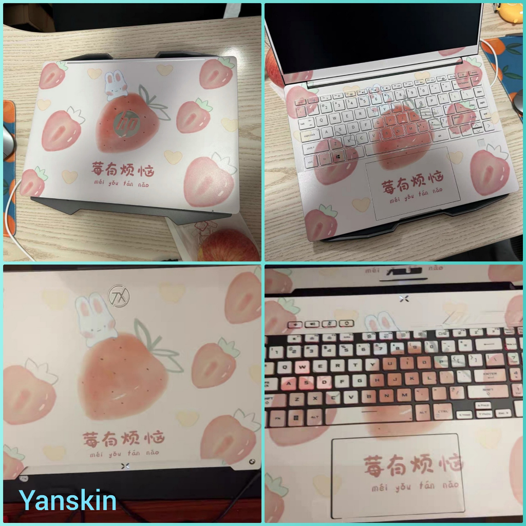 Skin Laptop Chống Trầy Mẫu Nhẹ Nhàng - Skin Laptop Không Gây Nóng Asus Lenovo Hp,...