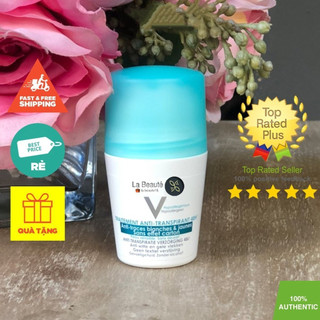 Vichy 48H Anti-Transpirant Spots Deodorant Roll-On - Lăn Khử Mùi Ngăn Ố Vàng 50ml