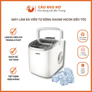 Máy Làm Đá Viên Tự Động XIAOMI HICON Siêu Tốc - Cáo Đeo Nơ