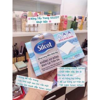 Bông tẩy trang Nhật Bản Silcot 82 miếng