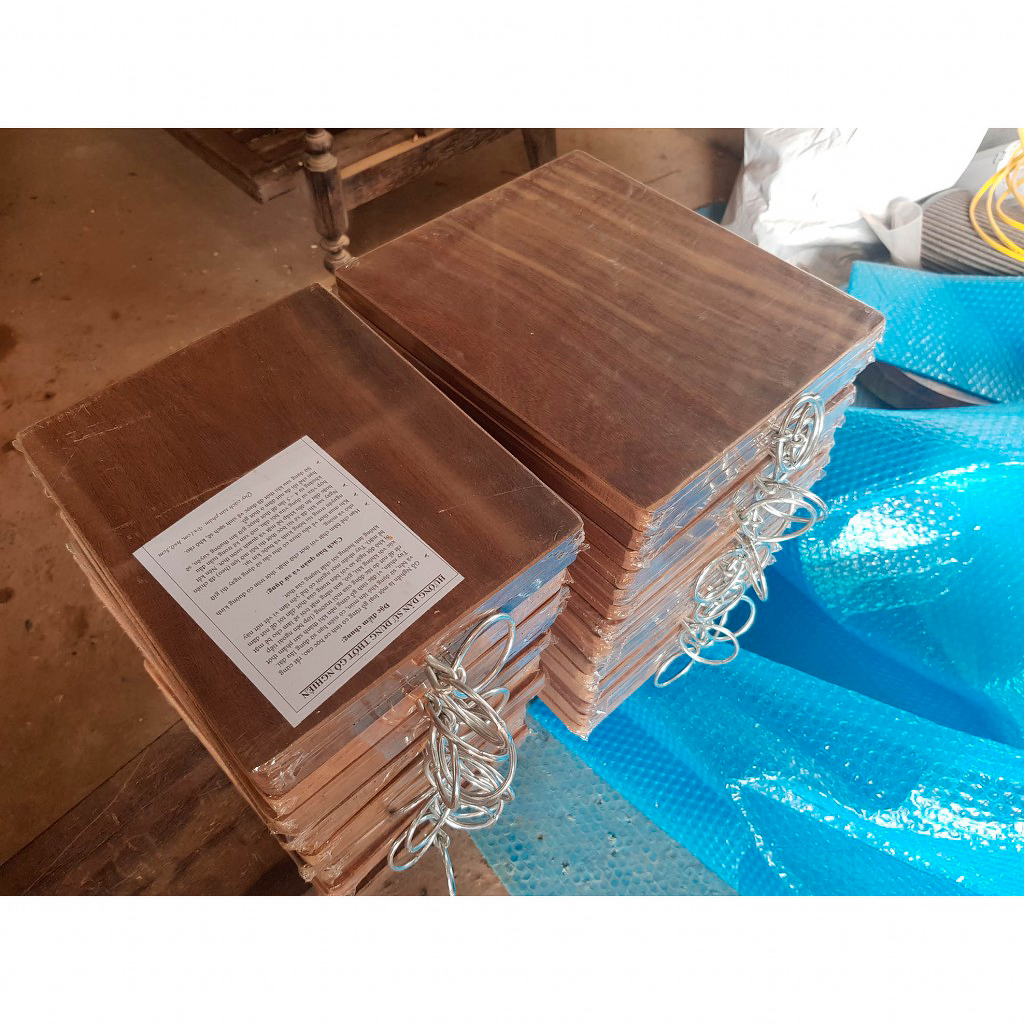 Hàng loại 1 Thớt thái gỗ nghiến hình chữ nhật