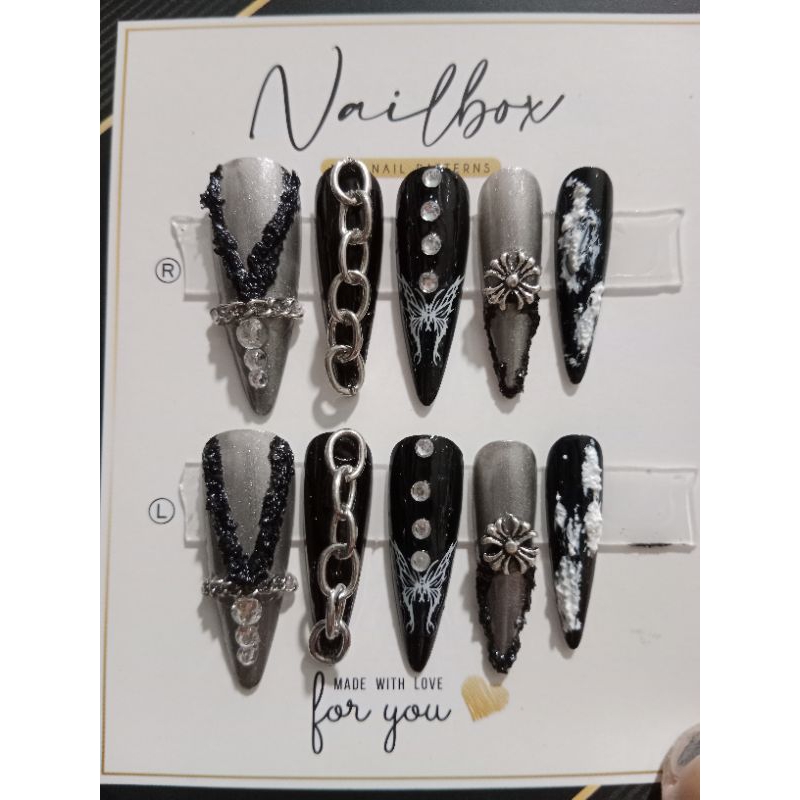 Nails box thiết kế xích kim loại