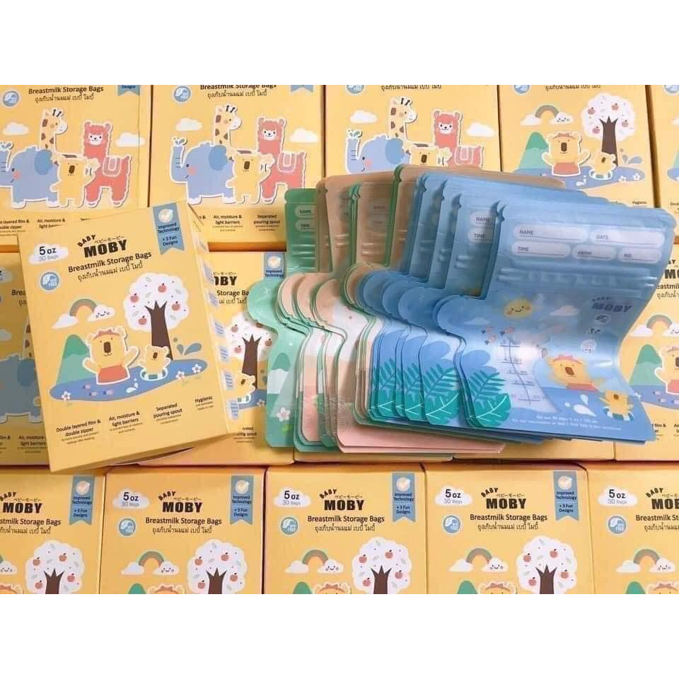 Túi trữ sữa Baby Moby Thái Lan
