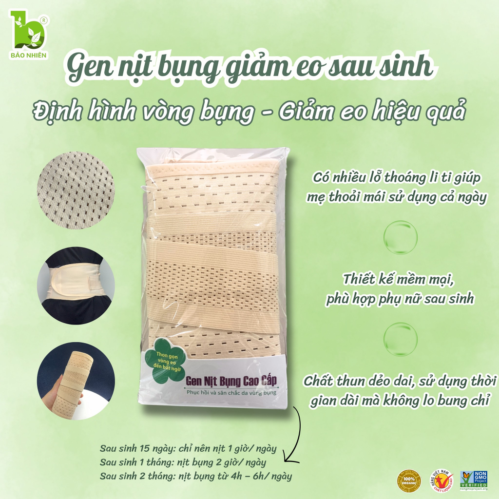 Gen nịt bụng cao cấp Bảo Nhiên