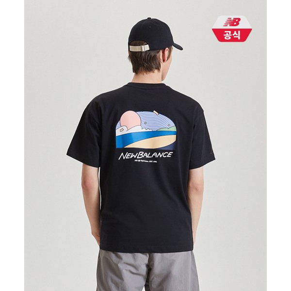 Áo thun NB unisex ngắn tay dã ngoại Ivy