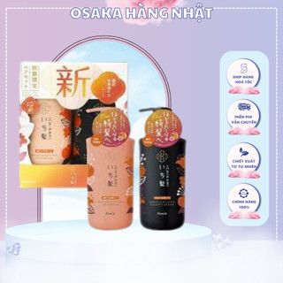 ⚠️freeship⚠️ set gội xả kraice ichikami thảo dược chiết suất mơ 500ml