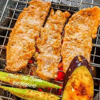 Hộp 500gr vú heo ướp chao kèm nước chấm