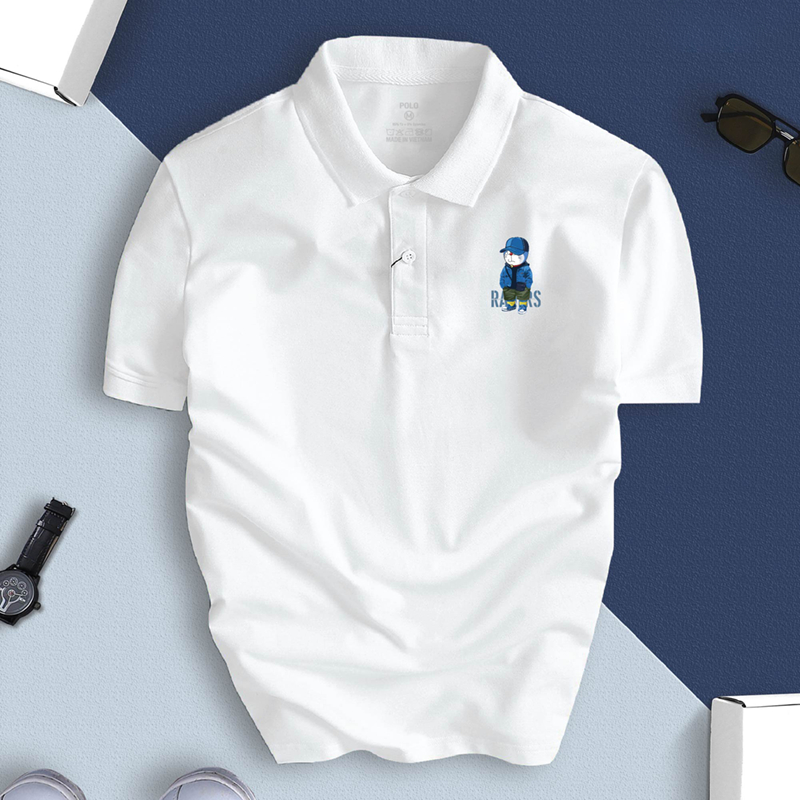 Áo Thun Polo Nam Nữ Doraemon Thiết Kế Cute Dễ Thương Chất Cá Sấu Cotton chuẩn form