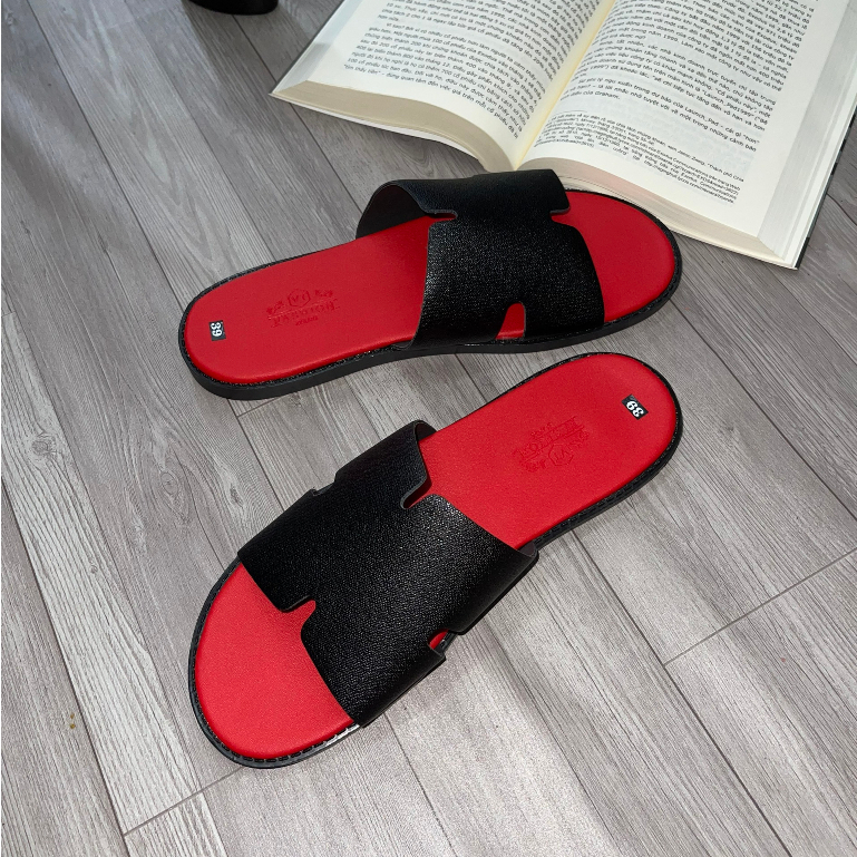 Dép thời trang quai ngang nam chữ h đẹp Hot trend.Hàng sẵn kho đủ màu từ 38-43